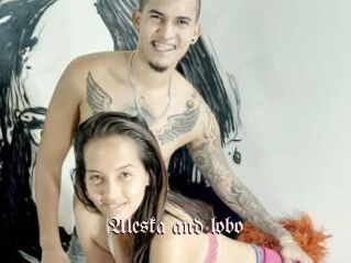 Aleska_and_lobo