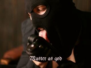 Master_as_god