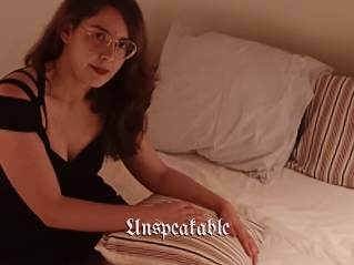 Unspeakable